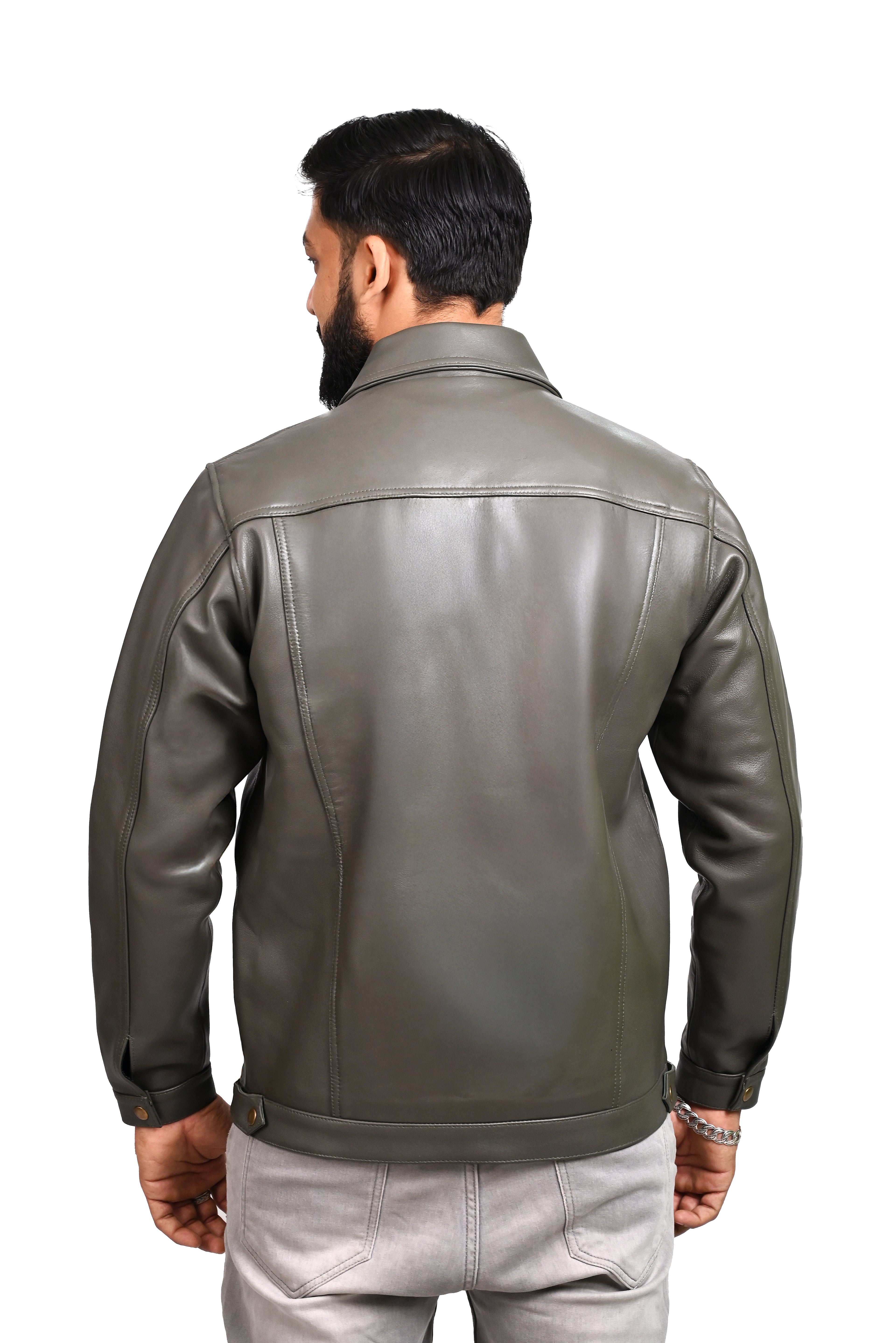 FINEHIDE URBAN COMMAND  GENUINE LEATHER JACKETS FOR MENS