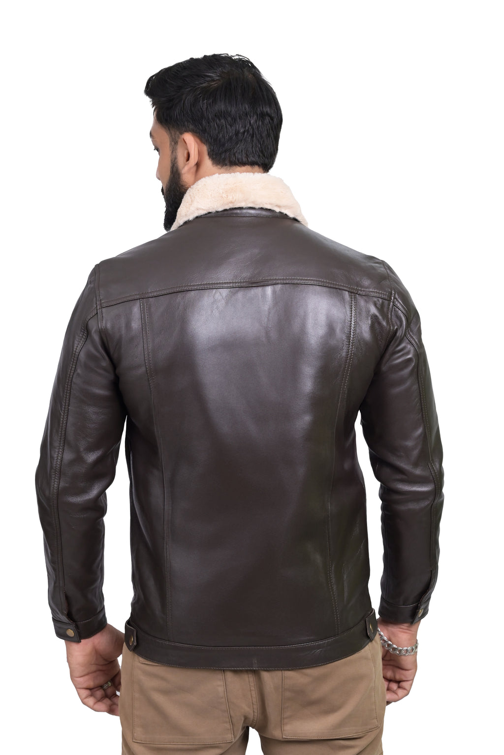 FINEHIDE ARCTIC ROUGE GENUIN LEATHER JACKET FOR MEN