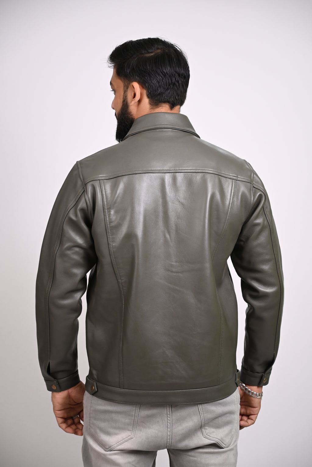 FINEHIDE URBAN COMMAND  GENUINE LEATHER JACKETS FOR MENS