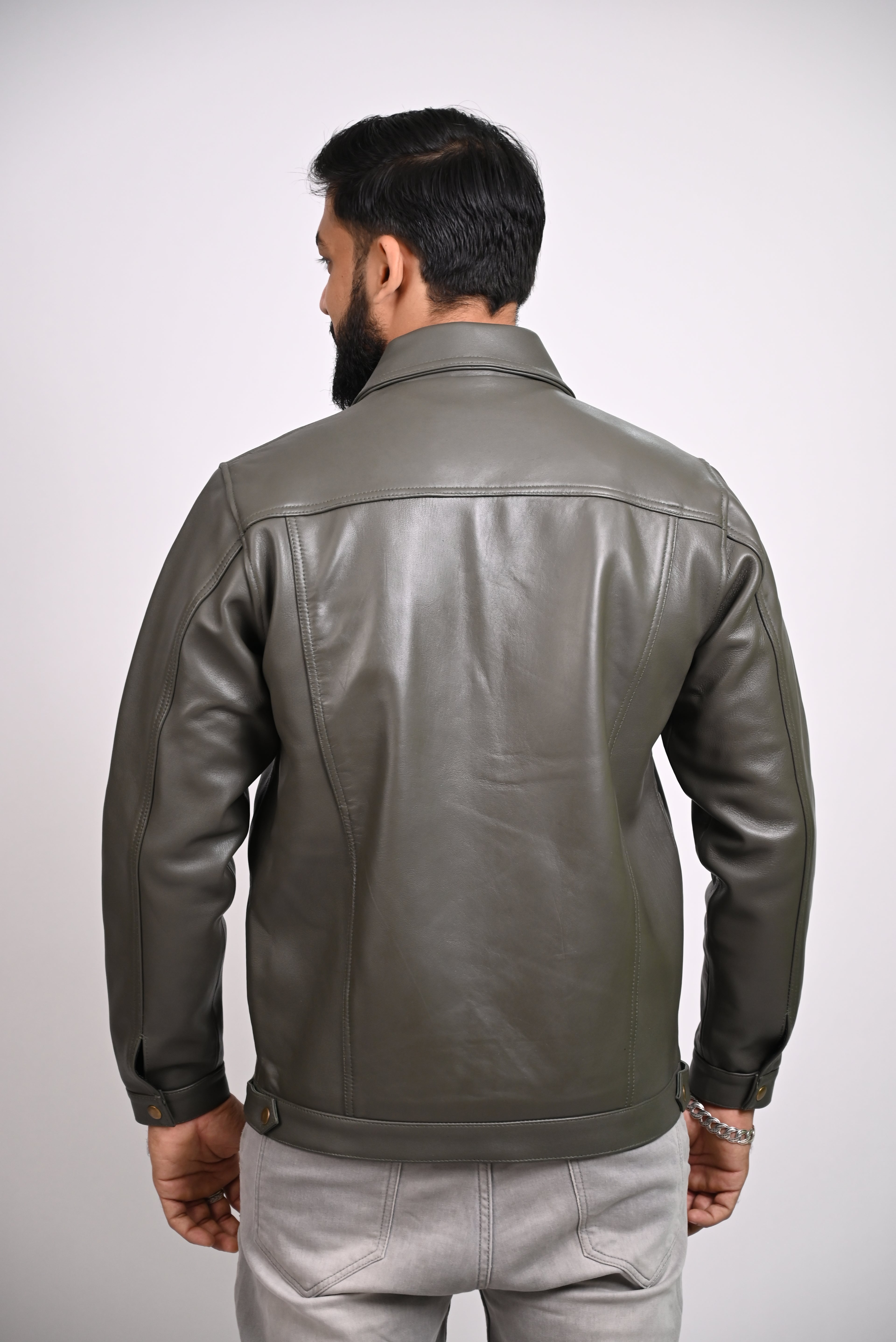 FINEHIDE URBAN COMMAND  GENUINE LEATHER JACKETS FOR MENS