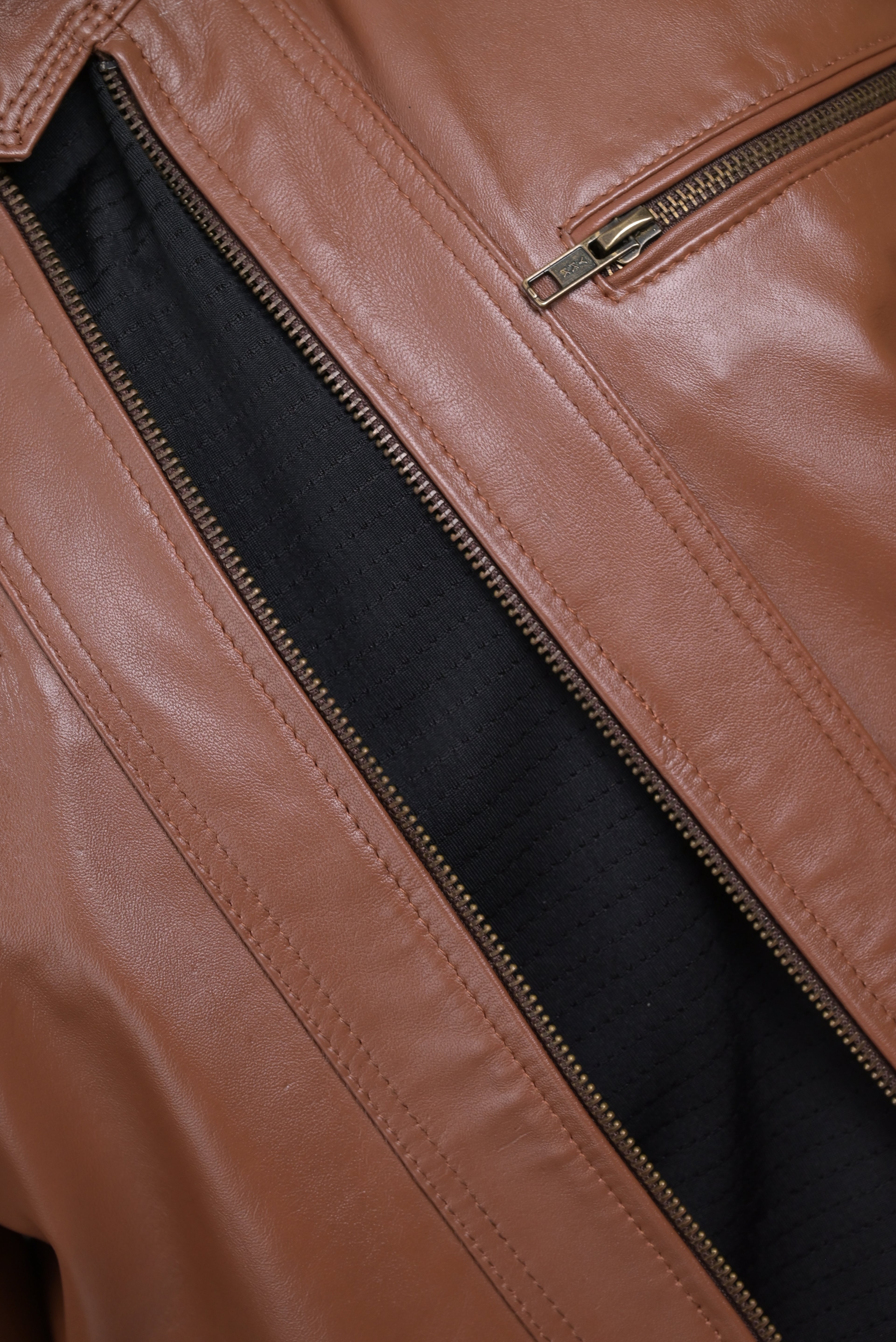 FINEHIDE CUGNACK HERITAGE TAN GENUINE LEATHER JACKETS FOR MENS